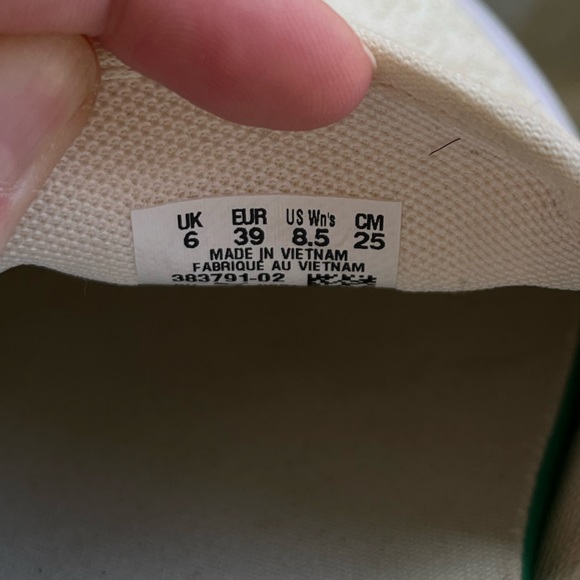 ⚜️PUMA⚜️- Gold/Cream Speckled Slip-on Sneakers-size-8.5 - Picture 7 of 8